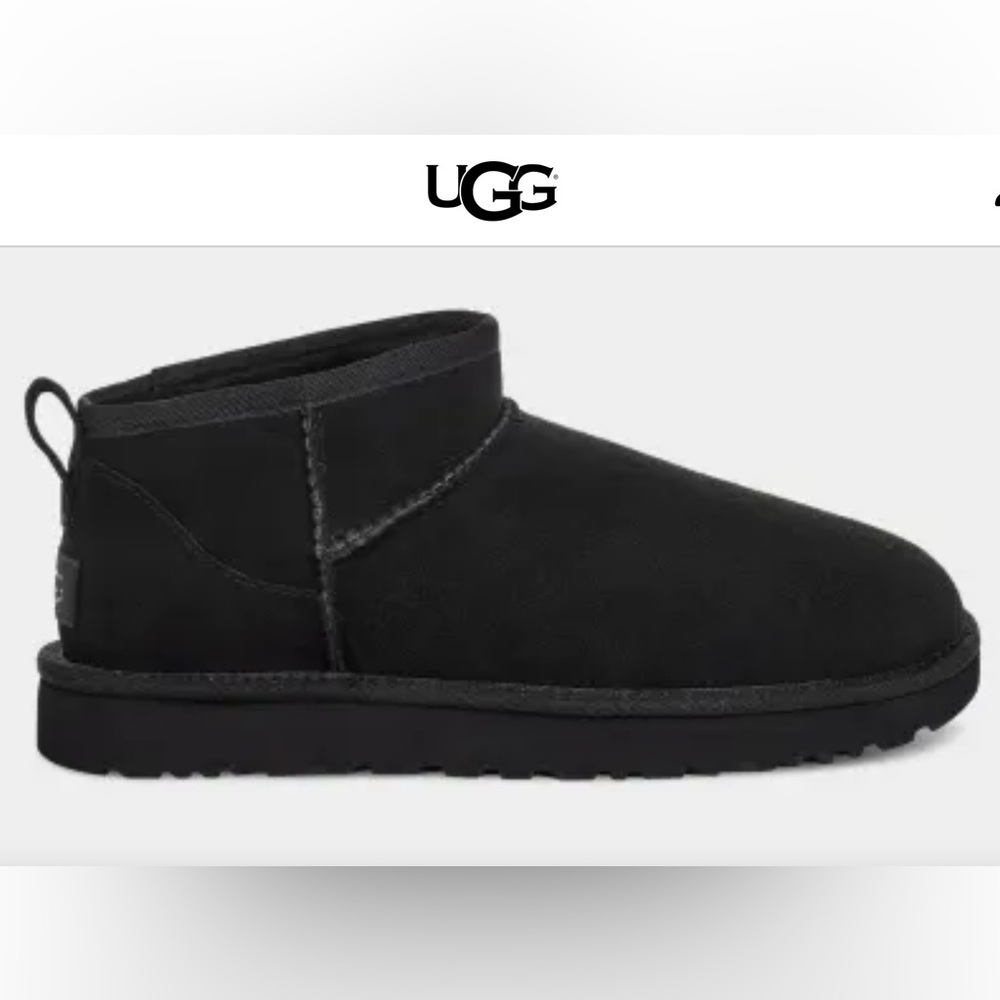 Brand new without box women’s size 8 black mini Ugg’s